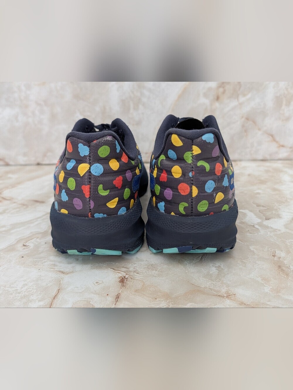 Brooks Men s Blue Multi-Color Running Sneakers Sz 8 - Picture 6 of 13